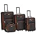 Rockland Journey Softside Upright Luggage Set, Charcoal primary