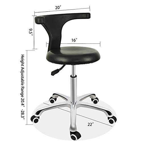 image for Grace & Grace Professional Task Stool Chair LUX Series Extra Large Sea