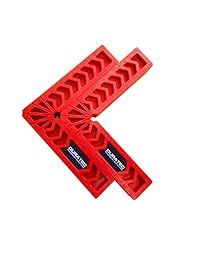 Duratec   Escuadras de posición, herramienta de carpintería, abrazadera de ángulos de 90 grados para marcos de fotos, cajas, armarios o cajones