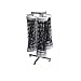 Tandem Sport Volleyball Triple Net Storage Rack - Holds 3 Standard Nets - Volleyball Equipment Storage - Volleyball Net Rack