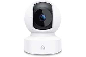 Kasa Indoor Pan/Tilt Smart Security Camera, 1080p HD Dog Camera 2.4GHz with Night Vision, Motion Detection for Baby and Pet M