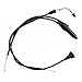 PROCOMPANY Throttle Cable Assembly Kit Replacement for Yamaha Y zinger PW50 1981-2009 PW-50 81-09 Dirt Bike