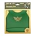 Bumkins Silicone Bib, Nintendo Baby Bib, Toddler Bib, Comfortable, Waterproof, Wipe Clean, Stain and Odor Resistant, 6-24 Months – Zelda