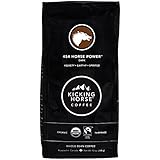 Kicking Horse Coffee, 454 Horse Power, Dark Roast, Whole Bean, 10 Ounce