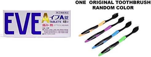 EVE A 48 tablets with original toothbrush