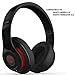 Life VC Protein Leather Replacement Ear Cushion Pads Earpads EarCups for Beats by Dr. Dre Studio 2.0 Wired/Studio 2.0 Wireless Headphone - Black