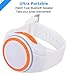 Frewico X10 Bluetooth Watch Speaker For Outdoors/Indoors with LED light + MP3 Player + FM Radio + Handsfree Calls + BT Shooting + Anti-lost, Music Sports Wristband For Running, Hiking, Jogging White