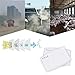 EnjoCho ✈※ PM2.5 Activated Carbon Filter Replaceable Anti Haze Filter Paper for Mask (20PCS, White+Gray)