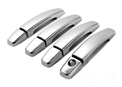 MaxMate 05-07 Cadillac STS/08-13 CTS/04-09 SRX Chrome 4 Doors Handle Cover W/O Passenger Side Keyhole