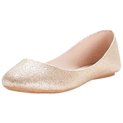 david's bridal ballet flats