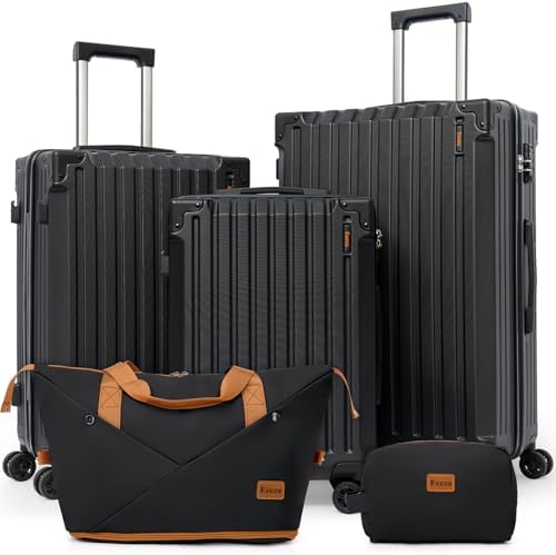 Amazon.com | Merax Luggage Set 3 Piece, Lightweight Durable ABS