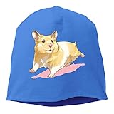 Kla Ju Woman Skull Cap Beanie Cute Hamster Headwear