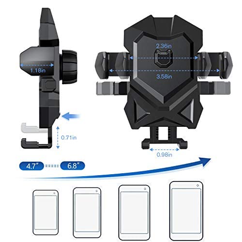 Manords Car Phone Mount Holder for Dashboard Windshield Compatible with