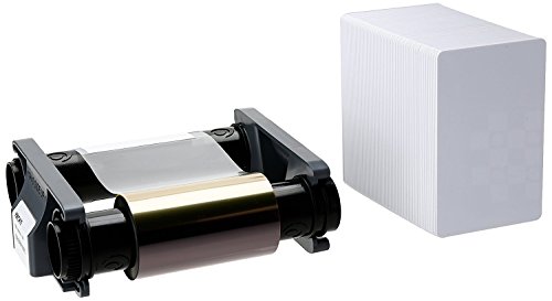 Badgy200 Color Plastic ID Card Printer & Complete Supplies Package with Bodno Diamond Edition ID Software - Thumbnail 2