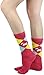 ToBeInStyle Women's Pack of 6 Crew Socks - Scottish Terrier - Size 9-11