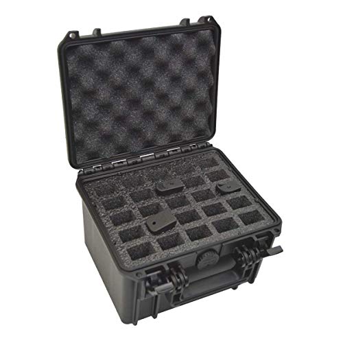 25 Pistol, Magazine Case Storage Doro Waterproof Pistol Case with Custom Mycasebuilder Foam