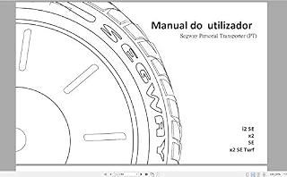 Livro Manual Em Português Do Segway Personal Transporter