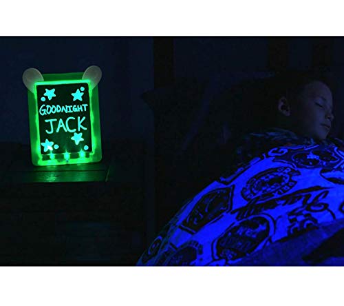 PHYLES Tableau Magique , Ardoise Magique pour Enfant , Tableau de Dessin Multifonction avec 8 Effets Lumineux - Loisir Créatif Jouet Educatif pour Votre Petit Artiste (Rose)