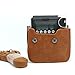 CAIUL Vintage Camera Carrying Case Compatible with Fujifilm Instax Mini 90 Case, Brown