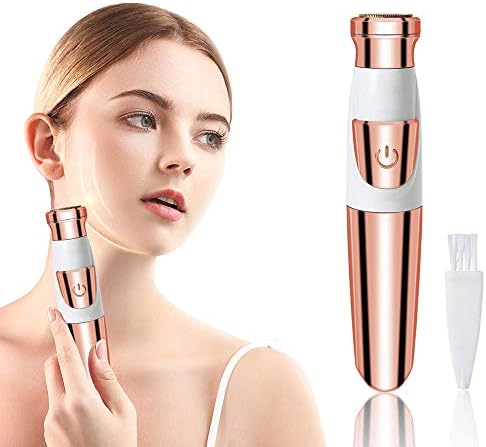 Facial Hair Remover for Women,Painless Professional Portable Electric Flawless Hair Remover for Chin Cheek Face Lip Armpit Arm Leg and Full Body (gold)