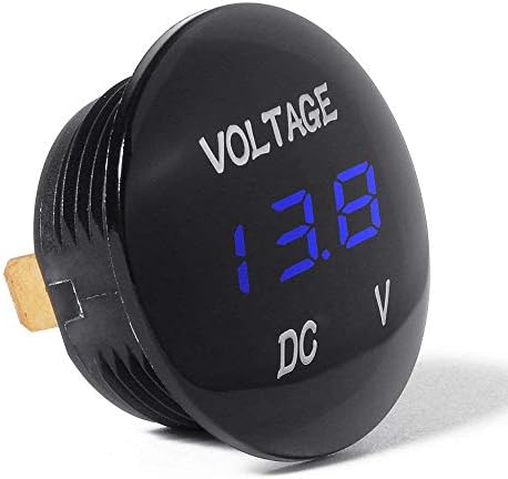 電圧計 バイク12v 24v 数量限定 車 丸型埋め込み型 Dc 超ミニ 車用オートバイの デジタル 自動車オートバイ用 ディスプレイパネル Led C 防水 表示 電圧計 バイク12v 24v 数量限定 車 丸型埋め込み型 Dc 超ミニ 車用オートバイの デジタル 自動車オートバイ用 ディスプレイパネル Led C 防水 表示
