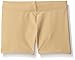Gia Mia Dance Girls' Big Dance Short, Nude, Large