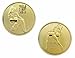 Pin Up Lucky Nude Good Luck Challenge Coin by Thompson Emporium