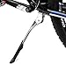 BV Adjustable Bicycle Bike Kickstand with Concealed Spring-Loaded Latch, for 24-29 Inch Bicycles