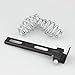 PLESIU DLLL Uinversal Motorcycle Solo Seat 3'‘ Springs Bracket Mounting Kit for Harley Custom Softail Chopper Bobber Honda Yamaha Kawasaki Suzuki and Triumph Rigid Build or Any Custom Applications