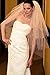 3 Layers White and Ivory Bridal Veils Wedding Accessories Prom Party Veil (white)