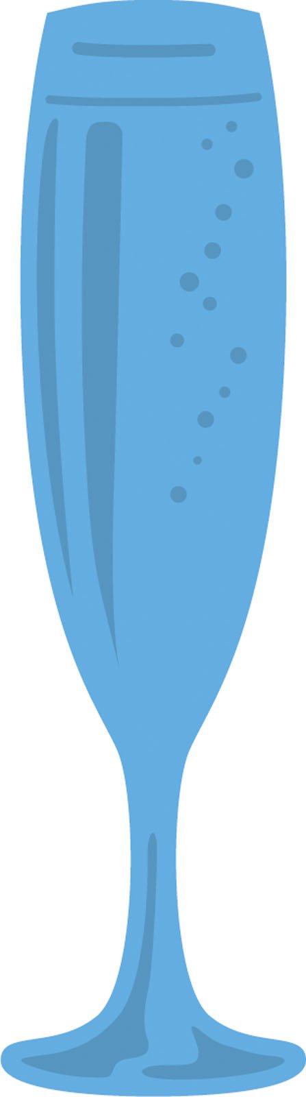 Marianne Design Champagne Creatable Die, Blue