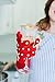Bruella™ Women's Oven Gloves with Silicone | Oven Mitts with Extra Long Sleeves to Prevent Forearm Burns | Heat Resistant to 932°F / 500°C | 1 Pair