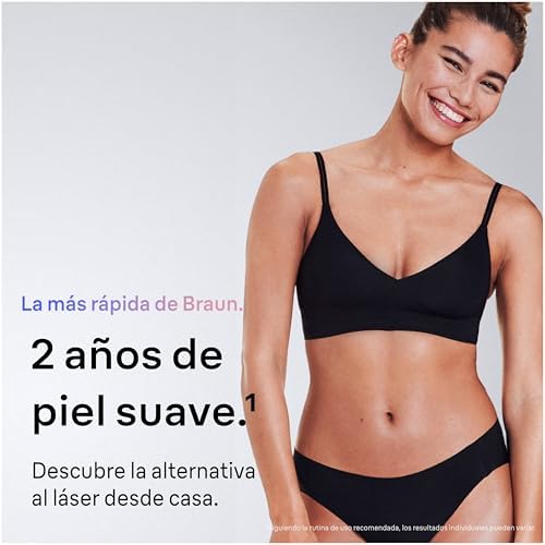 Depiladora Luz Pulsada Skin i·expert Smart IPL, PL7387, Blanco/Bronce
