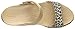 crocs Women's Cleo V Graphic Flat Sandal, Leopard/Black, 9 M US