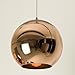 LightInTheBox Mini Globe Pendant, 1 Light, Metal Glass Electroplating, Modern Home Ceiling Light Fixture Flush Mount, Pendant Light Chandeliers Lighting for Dining Room, Bedroom, Living Room