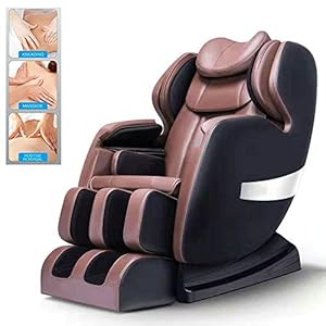 DZWJ Professional Massage And Relax Chair, 3D Surround Sound Air Massagers Zero Gravity Heat Massage In The Back for Home