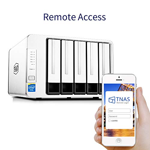 TERRAMASTER F5221 NAS Storage 5Bay Apollo J3355 Dual Core 2.0GHz 2GB