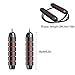 Llife Jump Rope Fitness Skipping Rope Tangle-Free Speed Jumprope with Ball Bearings Memory Foam Handle 9feet Adjustable Cables for Kids Adult Workout Training,Aerobic