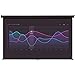 VonHaus 80 Inch Projector Screen - Manual Pull Down - 80