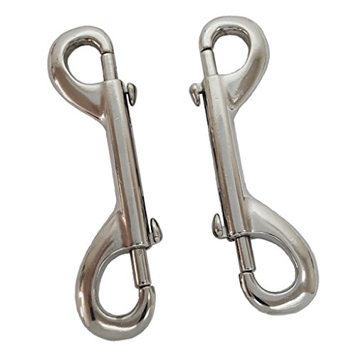 2 Pack Double Ended Bolt Snap 43/4" Long Trigger Hook For Horse And