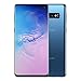 Samsung Galaxy S10, 128GB, Prism Blue - Unlocked (Renewed)