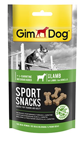Gimdog лакомства для дрессировки собак спорснекс с ягненком и l-карнититином, 500126 0.06 (4002064500126)