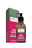 Arganicare Keratin Repairing Hair Serum with Certified Organic Oil of Argan and Keratin for all hair types 3.3 fl oz