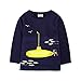 Coralup Toddler Little Boys Girls Cotton Long Sleeve T-Shirt(18 Months-8 Years)