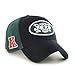 '47 NFL Black Flagstaff Clean Up Adjustable Hat, One Size, Dark Green