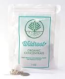 Wildroot Organic Mycorrhizal Fungi Concentrate (16 Species) Endo & Ecto Mycorrhizae Inoculant Powder for Explosive Plant Root Growth -1 Scoop (About 1/4 TSP.) Makes 1 Gal (Powder, 1 oz.)