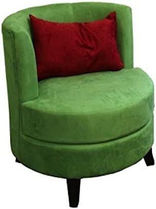 Ore InternationalAccent Chair with Pillow, 30.5-Inch, Green