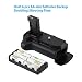 Powerextra Battery Grip + AA-size Battery Holder For Canon EOS 1100D 1200D 1300D/Rebel T3/T5/T6 With Infrared Remote Control Work with 2 Pcs LP-E10 or 6 AA-size batteriesthumb 3