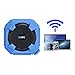 Amuoc Bluetooth Speakers, Portable IP65 Waterproof Outdoor/Shower Bluetooth Speaker Rugged Hi-Def Bass Sound with 10Hr Playtime, Blue