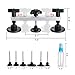 Pops a Dent Bridge Dent Puller Tool Kit, Car Dent Paintless Repair PDR Tools with Hot Melt Glue Gun + 10 Pcs High Adhesive Glue Sticks + Glue Scraper + Alcohol Spray Bottle for Auto Truck Dent Removal